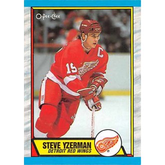Řadové karty - Yzerman Steve - 1989-90 O-Pee-Chee No.83