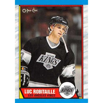 Řadové karty - Robitaille Luc - 1989-90 O-Pee-Chee No.88