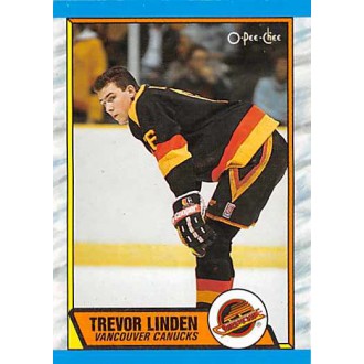 Řadové karty - Linden Trevor - 1989-90 O-Pee-Chee No.89