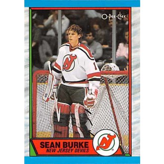 Řadové karty - Burke Sean - 1989-90 O-Pee-Chee No.92