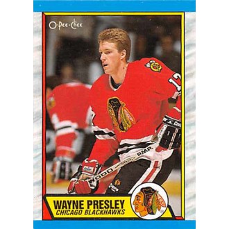 Řadové karty - Presley Wayne - 1989-90 O-Pee-Chee No.98
