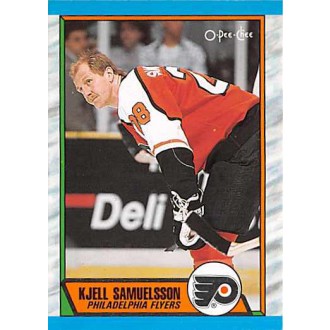 Řadové karty - Samuelsson Kjell - 1989-90 O-Pee-Chee No.100