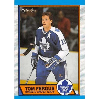 Řadové karty - Fergus Tom - 1989-90 O-Pee-Chee No.103