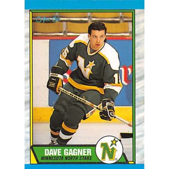 Řadové karty - Gagner Dave - 1989-90 O-Pee-Chee No.109