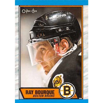 Řadové karty - Bourque Ray - 1989-90 O-Pee-Chee No.110