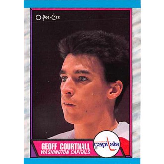 Řadové karty - Courtnall Geoff - 1989-90 O-Pee-Chee No.111