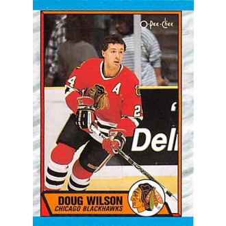 Řadové karty - Wilson Doug - 1989-90 O-Pee-Chee No.112