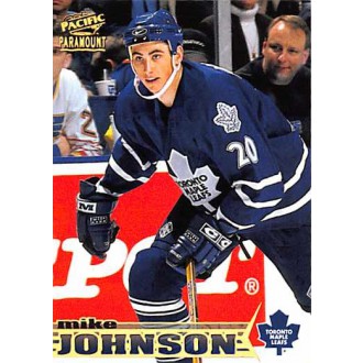 Řadové karty - Johnson Mike - 1998-99 Paramount No.226