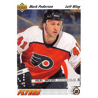 Řadové karty - Pederson Mark - 1991-92 Upper Deck No.363