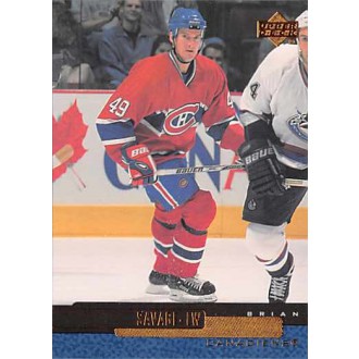 Řadové karty - Savage Brian - 1999-00 Upper Deck No.244