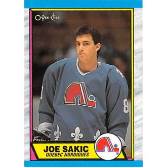 Řadové karty - Sakic Joe - 1989-90 O-Pee-Chee No.113