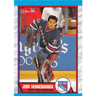 Řadové karty - Vanbiesbrouck John - 1989-90 O-Pee-Chee No.114