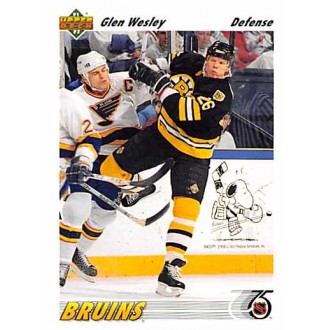 Řadové karty - Wesley Glen - 1991-92 Upper Deck No.370