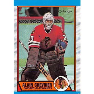 Řadové karty - Chevrier Alain - 1989-90 O-Pee-Chee No.132