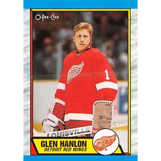 Řadové karty - Hanlon Glen - 1989-90 O-Pee-Chee No.144
