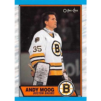 Řadové karty - Moog Andy - 1989-90 O-Pee-Chee No.160