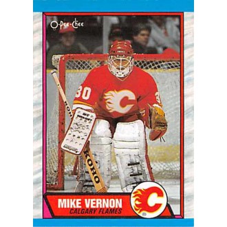 Řadové karty - Vernon Mike - 1989-90 O-Pee-Chee No.163