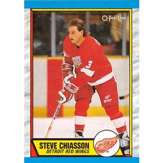 Řadové karty - Chiasson Steve - 1989-90 O-Pee-Chee No.164