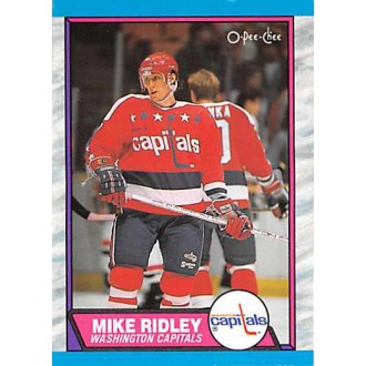 Řadové karty - Ridley Mike - 1989-90 O-Pee-Chee No.165