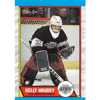 Řadové karty - Hrudey Kelly - 1989-90 O-Pee-Chee No.166