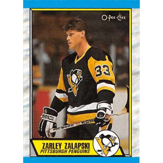 Řadové karty - Zalapski Zarley - 1989-90 O-Pee-Chee No.168