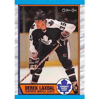Řadové karty - Laxdal Derek - 1989-90 O-Pee-Chee No.169