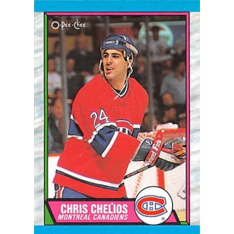 Řadové karty - Chelios Chris - 1989-90 O-Pee-Chee No.174