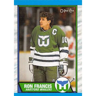 Řadové karty - Francis Ron - 1989-90 O-Pee-Chee No.175