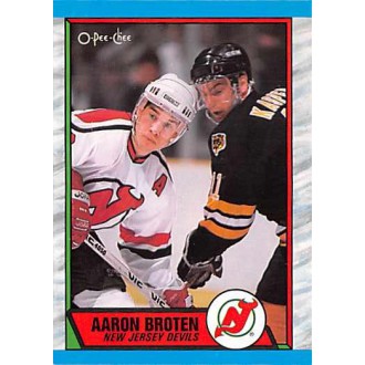 Řadové karty - Broten Aaron - 1989-90 O-Pee-Chee No.180