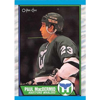 Řadové karty - MacDermid Paul - 1989-90 O-Pee-Chee No.183