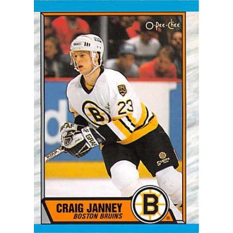 Řadové karty - Janney Craig - 1989-90 O-Pee-Chee No.190