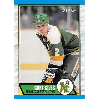 Řadové karty - Giles Curt - 1989-90 O-Pee-Chee No.213