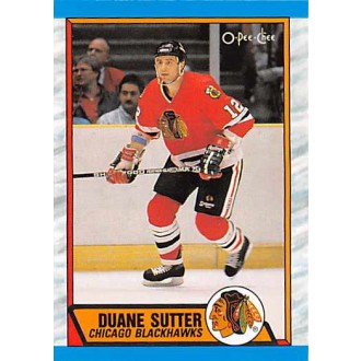 Řadové karty - Sutter Duane - 1989-90 O-Pee-Chee No.221