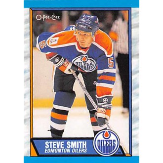 Řadové karty - Smith Steve - 1989-90 O-Pee-Chee No.228