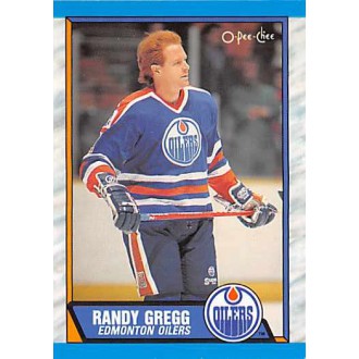 Řadové karty - Gregg Randy - 1989-90 O-Pee-Chee No.229