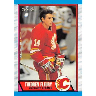 Řadové karty - Fleury Theoren - 1989-90 O-Pee-Chee No.232