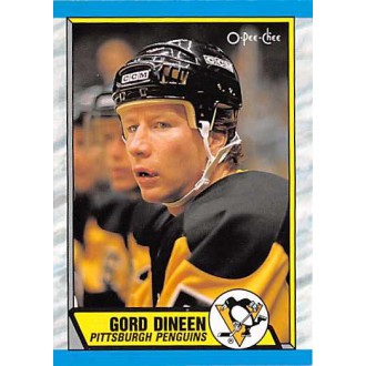 Řadové karty - Dinnen Gord - 1989-90 O-Pee-Chee No.256
