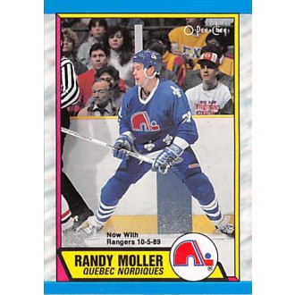Řadové karty - Moller Randy - 1989-90 O-Pee-Chee No.259