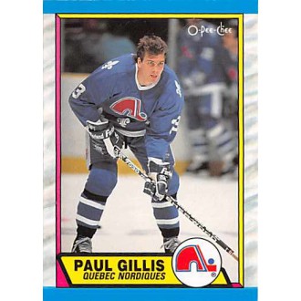 Řadové karty - Gillis Paul - 1989-90 O-Pee-Chee No.265