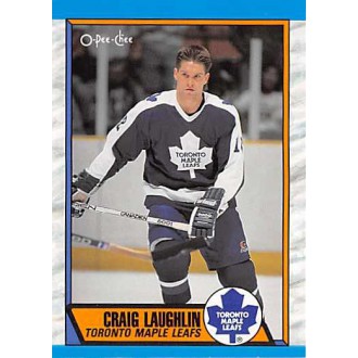 Řadové karty - Laughlin Craig - 1989-90 O-Pee-Chee No.275