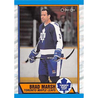 Řadové karty - Marsh Brad - 1989-90 O-Pee-Chee No.276