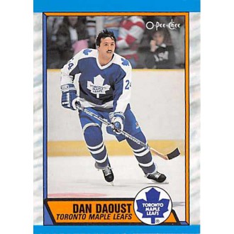 Řadové karty - Daoust Dan - 1989-90 O-Pee-Chee No.277