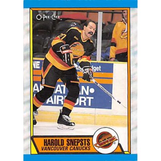 Řadové karty - Snepsts Harold - 1989-90 O-Pee-Chee No.286