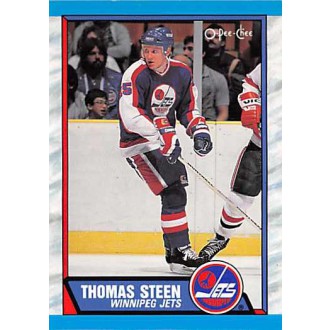 Řadové karty - Steen Thomas - 1989-90 O-Pee-Chee No.290