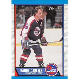 Řadové karty - Carlyle Randy - 1989-90 O-Pee-Chee No.291