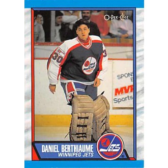 Řadové karty - Berthiaume Daniel - 1989-90 O-Pee-Chee No.296