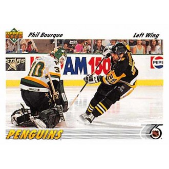 Řadové karty - Bourque Phil - 1991-92 Upper Deck No.398