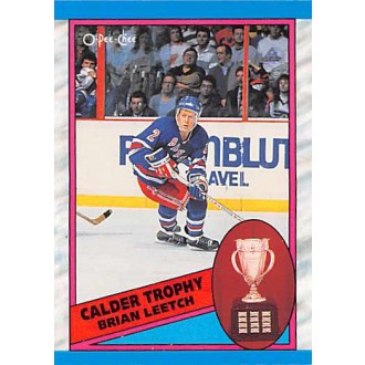 Řadové karty - Leetch Brian - 1989-90 O-Pee-Chee No.321