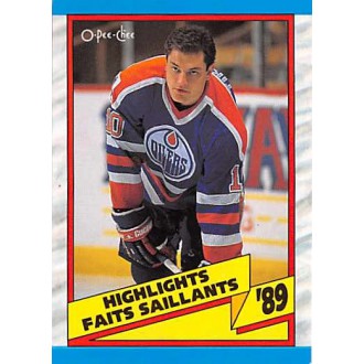 Řadové karty - Tikkanen Esa - 1989-90 O-Pee-Chee No.328