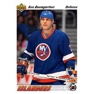 Řadové karty - Baumgartner Ken - 1991-92 Upper Deck No.402